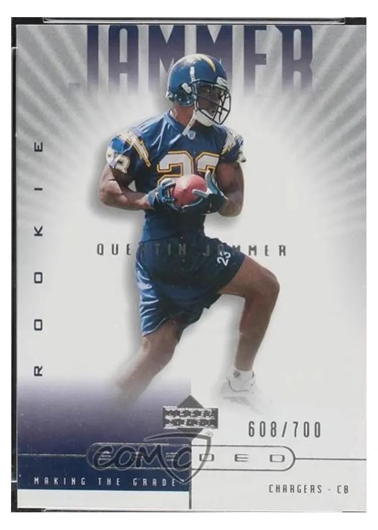 2002 Upper Deck Graded Quentin Jammer #116 card