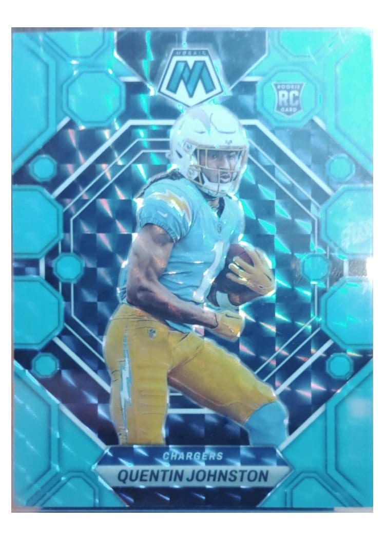 2023 Panini Mosaic Base Set Quentin Johnston #356 card