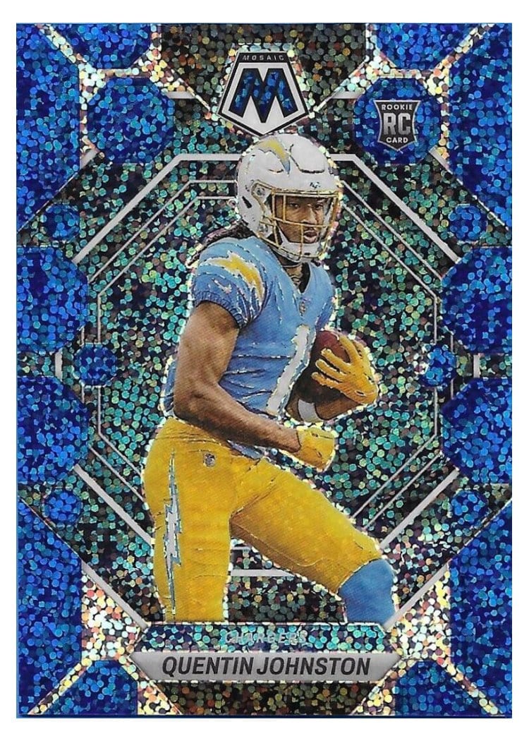 2023 Panini Mosaic Base Set Quentin Johnston #356 card