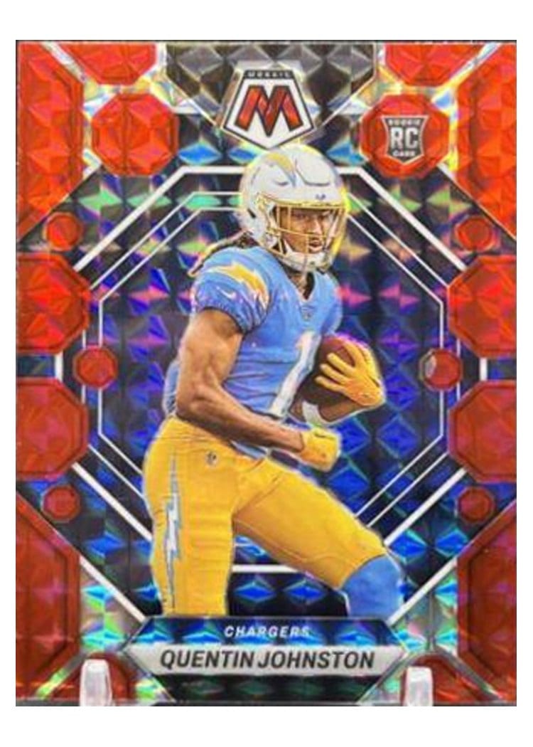 2023 Panini Mosaic Base Set Quentin Johnston #356 card
