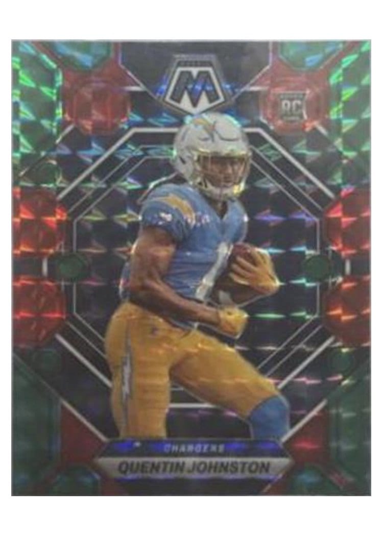 2023 Panini Mosaic Base Set Quentin Johnston #356 card