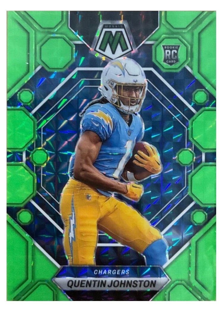 2023 Panini Mosaic Base Set Quentin Johnston #356 card