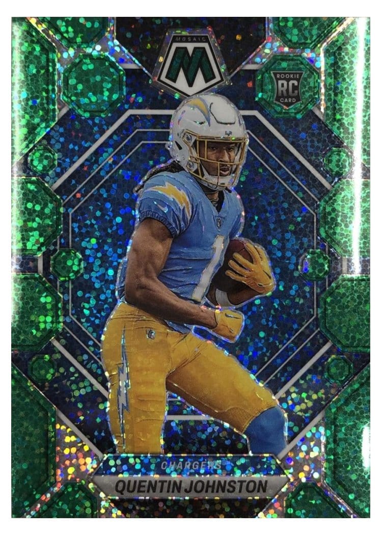 2023 Panini Mosaic Base Set Quentin Johnston #356 card