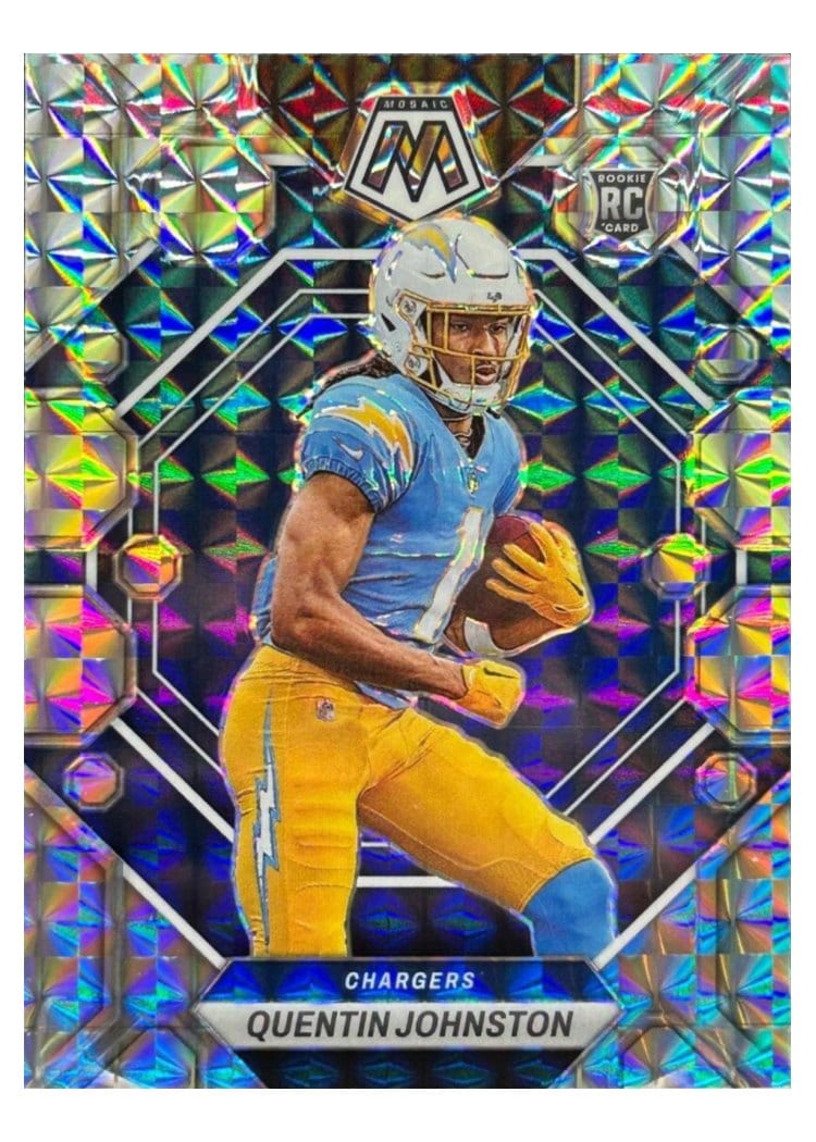 2023 Panini Mosaic Base Set Quentin Johnston #356 card