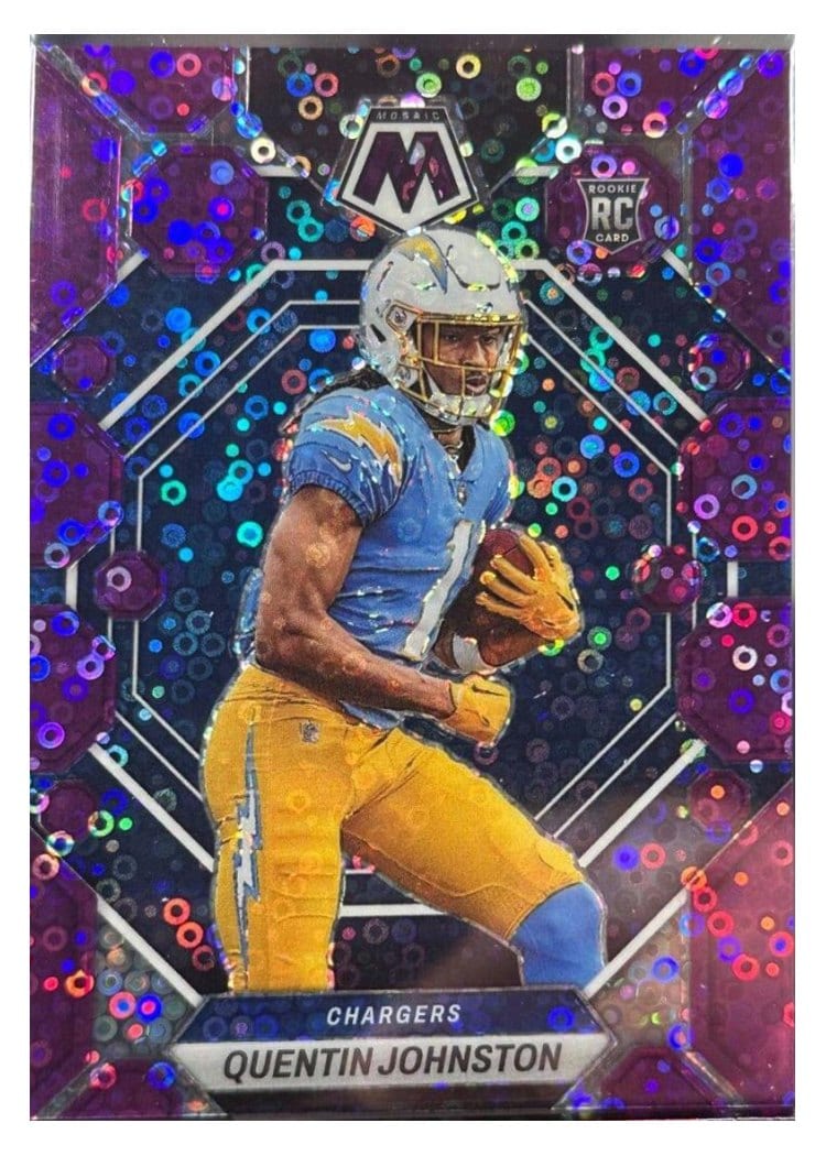 2023 Panini Mosaic Base Set Quentin Johnston #356 card