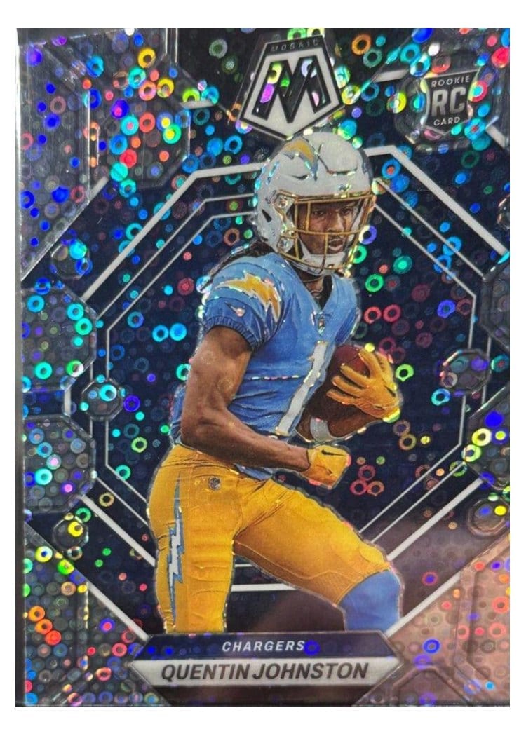 2023 Panini Mosaic Base Set Quentin Johnston #356 card