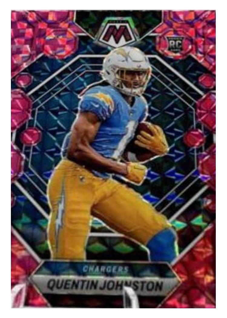 2023 Panini Mosaic Base Set Quentin Johnston #356 card