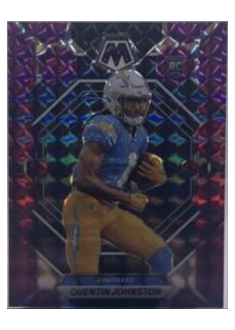 2023 Panini Mosaic Base Set Quentin Johnston #356 card