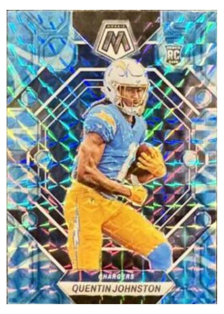 2023 Panini Mosaic Base Set Quentin Johnston #356 card