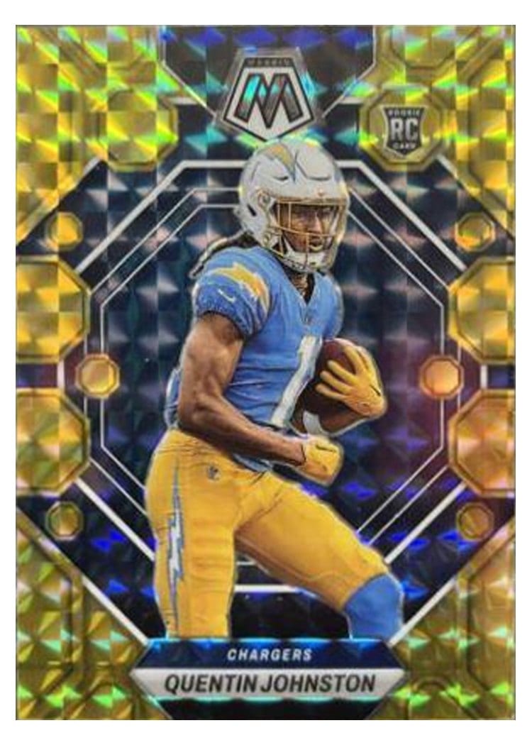 2023 Panini Mosaic Base Set Quentin Johnston #356 card
