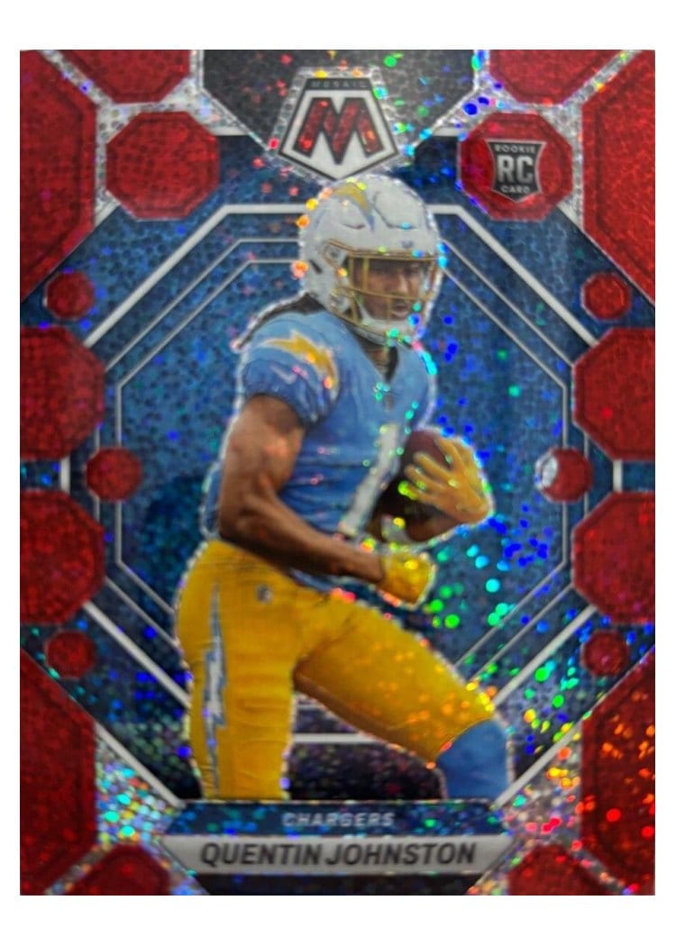 2023 Panini Mosaic Base Set Quentin Johnston #356 card