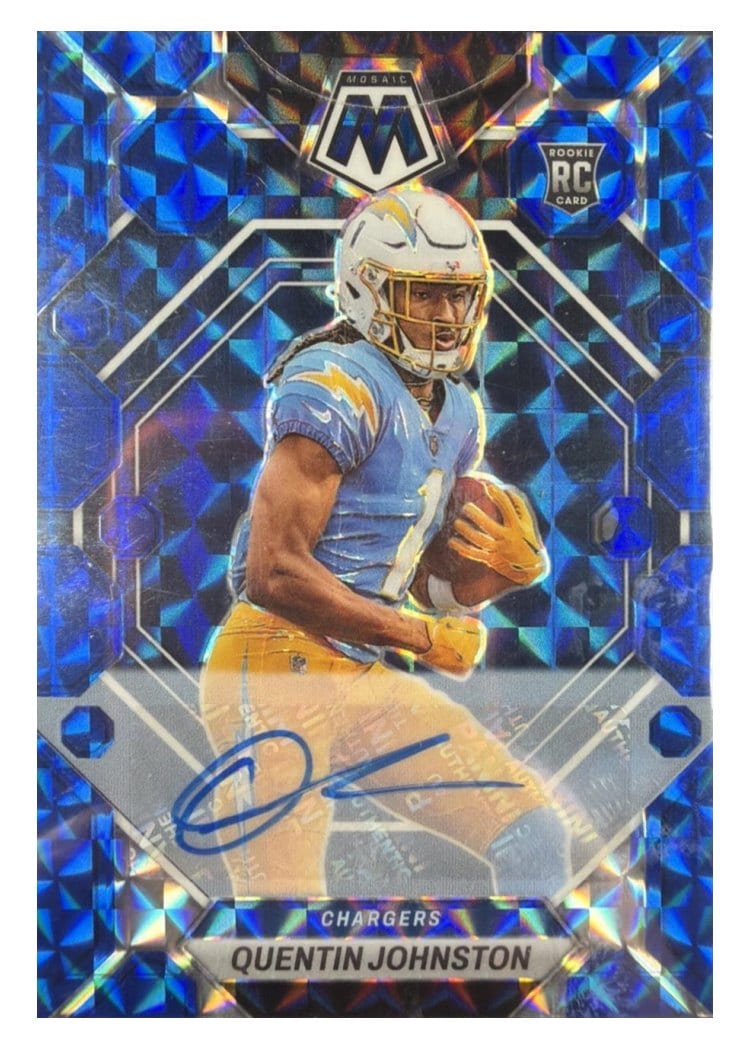 2023 Panini Mosaic Base Set Quentin Johnston #356 card