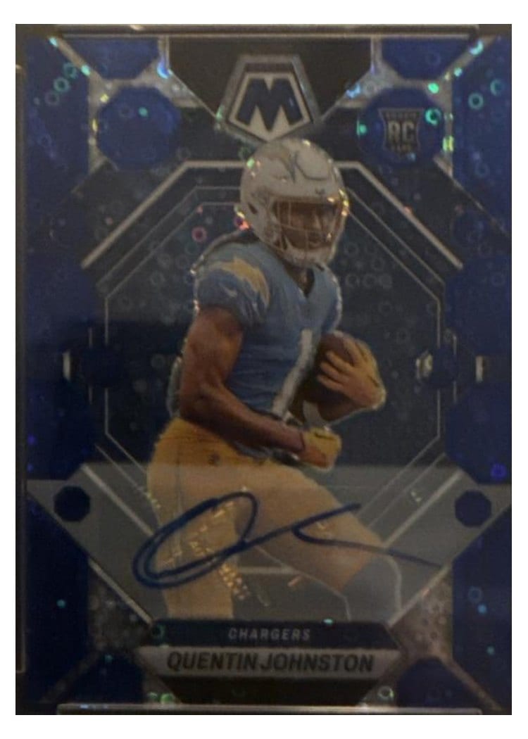 2023 Panini Mosaic Base Set Quentin Johnston #356 card