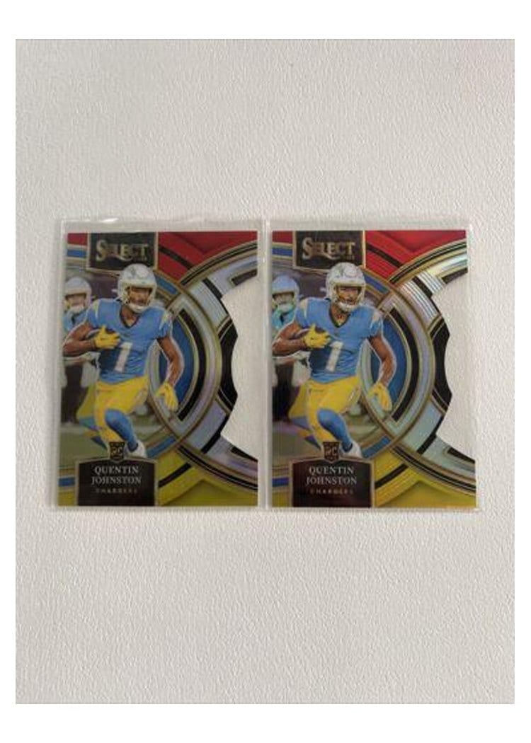 2023 Panini Select Base Set Quentin Johnston #196 card