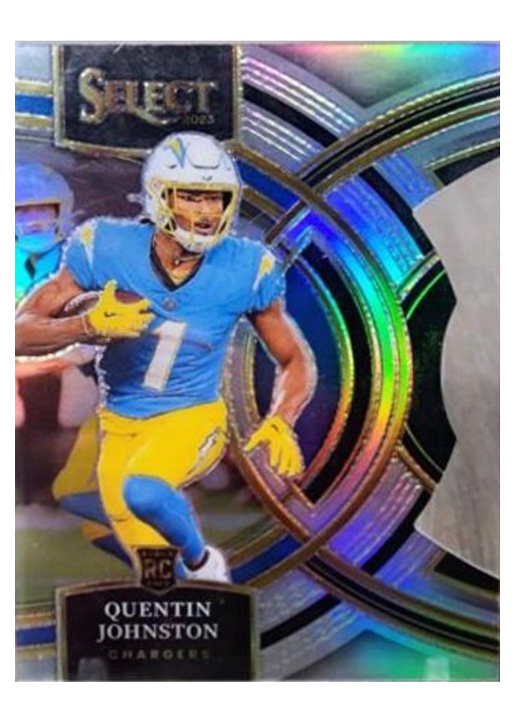 2023 Panini Select Base Set Quentin Johnston #196 card