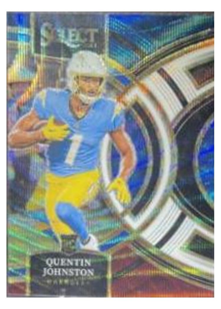 2023 Panini Select Base Set Quentin Johnston #196 card