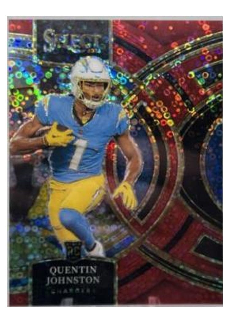 2023 Panini Select Base Set Quentin Johnston #196 card