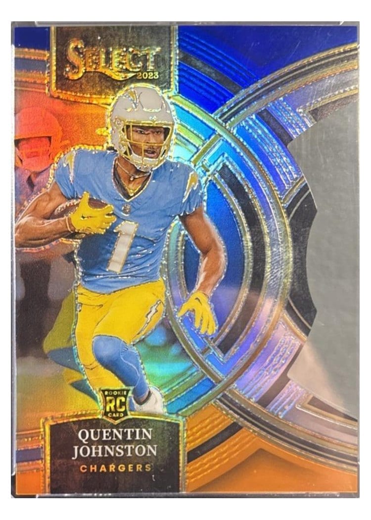 2023 Panini Select Base Set Quentin Johnston #196 card