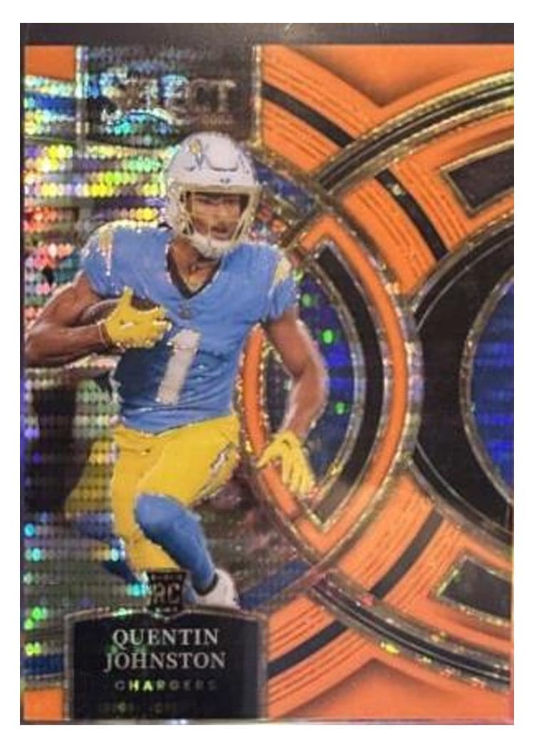 2023 Panini Select Base Set Quentin Johnston #196 card
