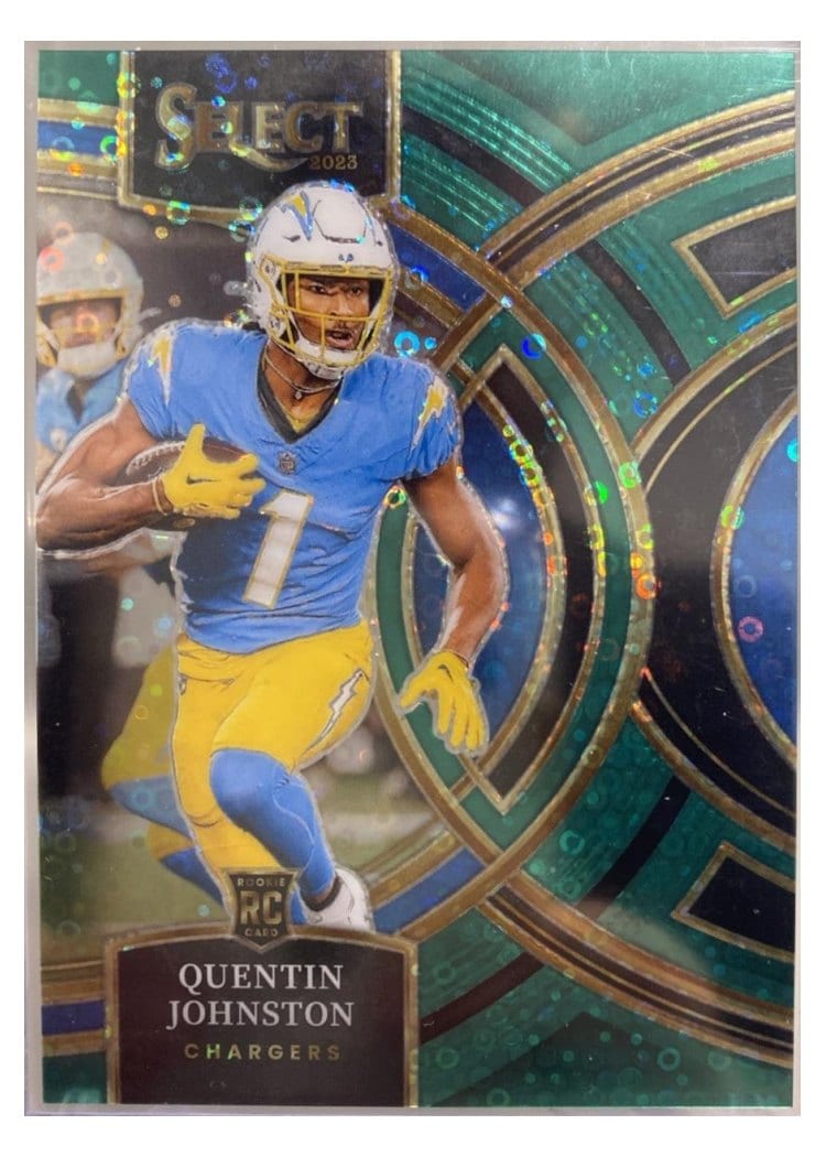 2023 Panini Select Base Set Quentin Johnston #196 card