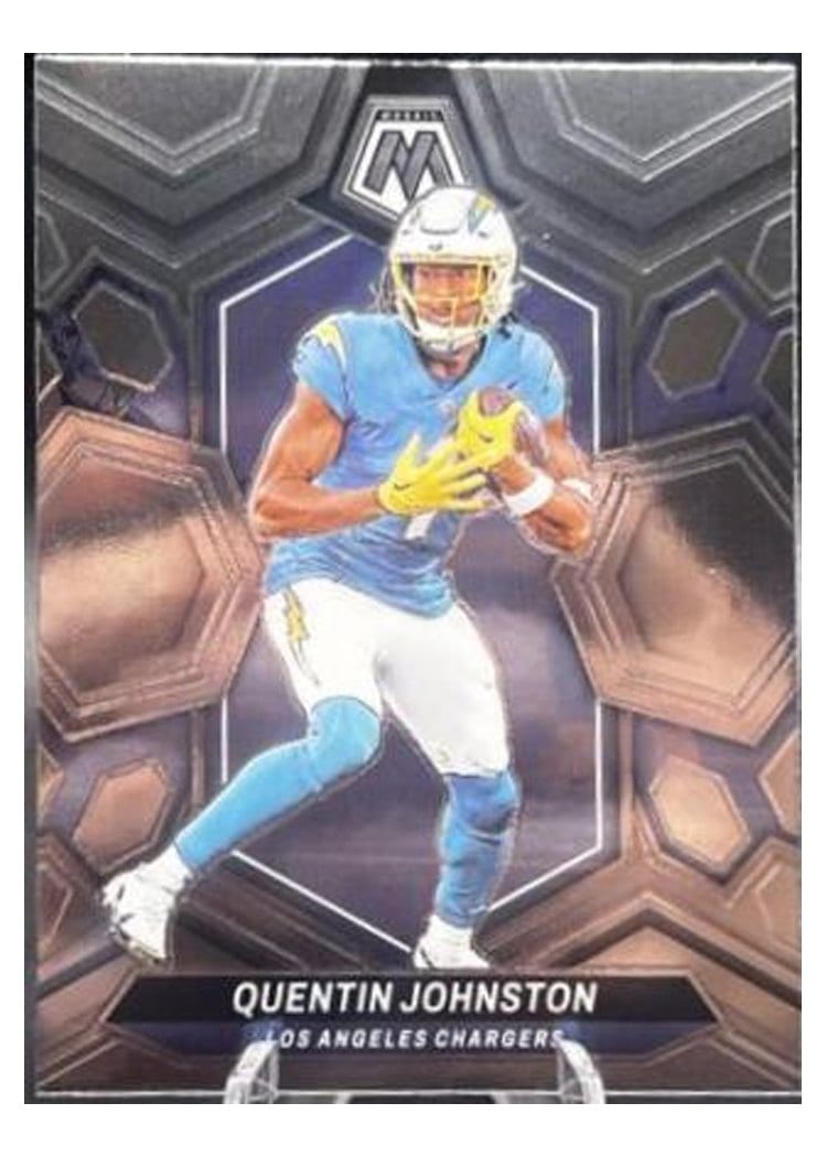 2024 Panini Mosaic Base Set Quentin Johnston #123 card