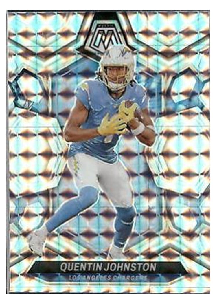 2024 Panini Mosaic Base Set Quentin Johnston Mosaic #123 card