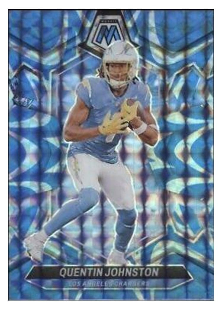 2024 Panini Mosaic Base Set Quentin Johnston #123 card