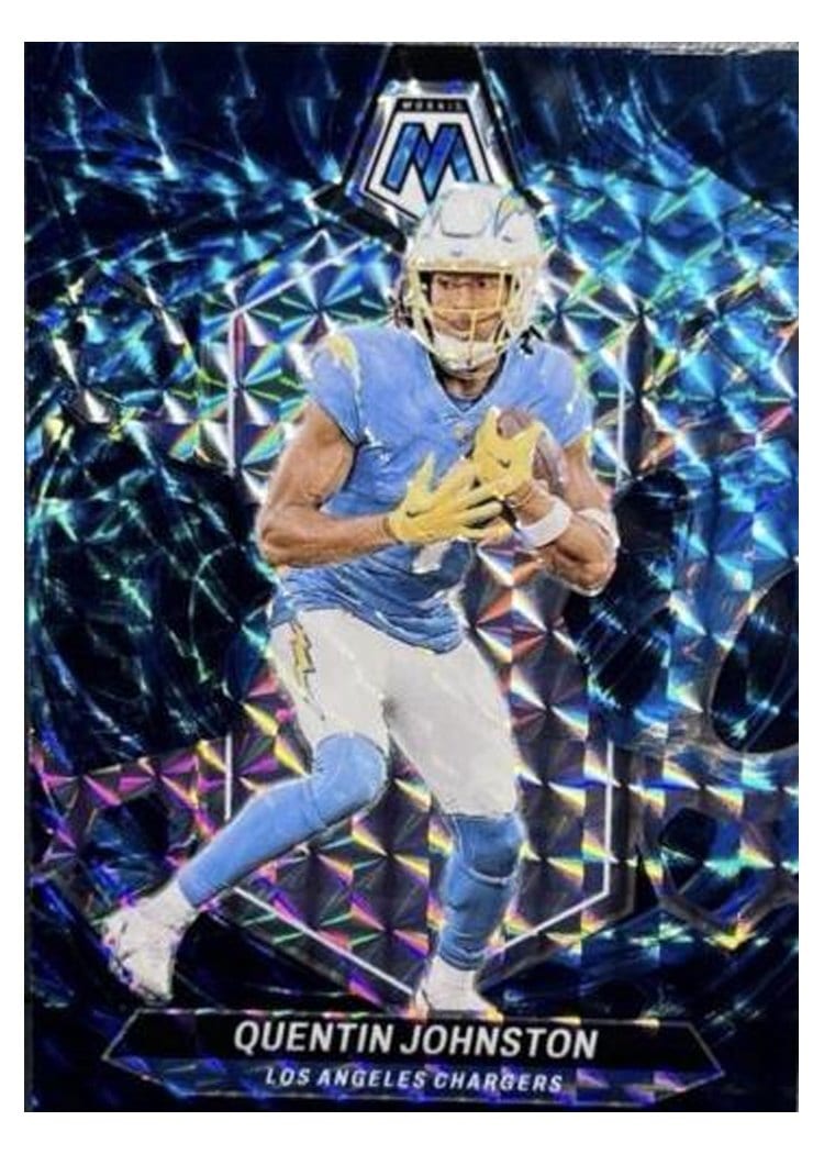 2024 Panini Mosaic Base Set Quentin Johnston #123 card