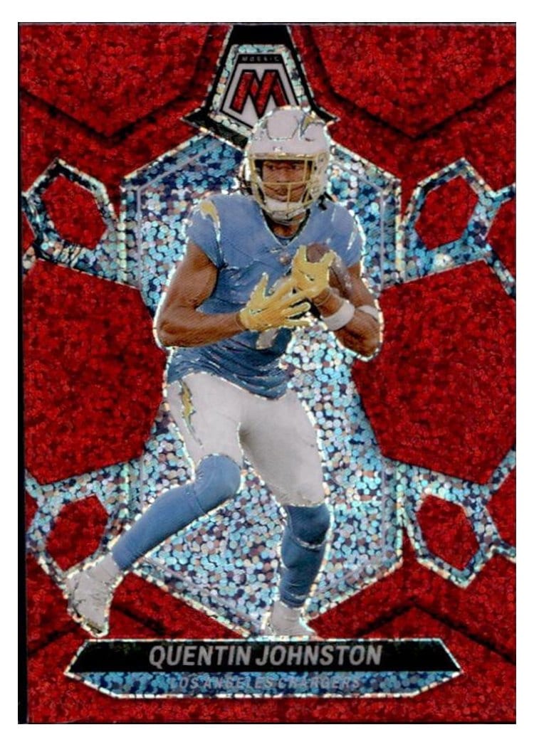 2024 Panini Mosaic Base Set Quentin Johnston #123 card
