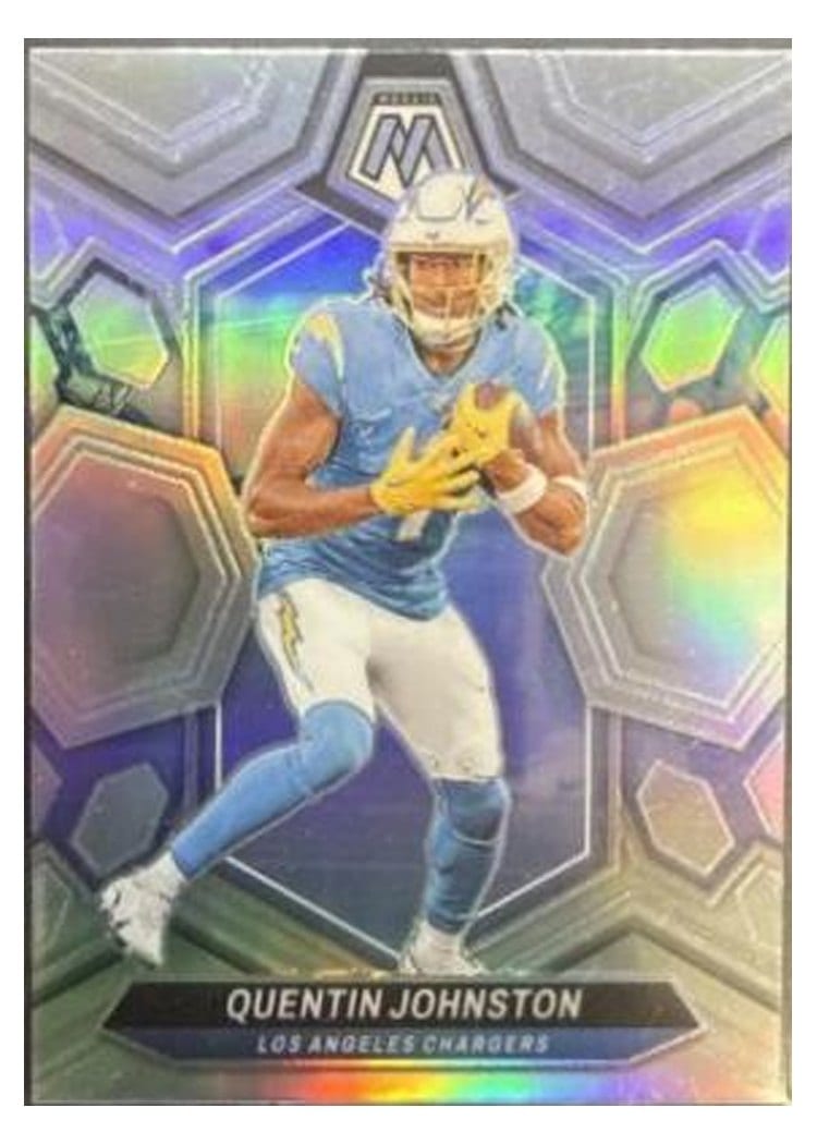 2024 Panini Mosaic Base Set Quentin Johnston #123 card