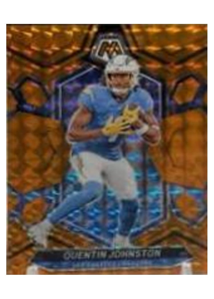 2024 Panini Mosaic Base Set Quentin Johnston #123 card