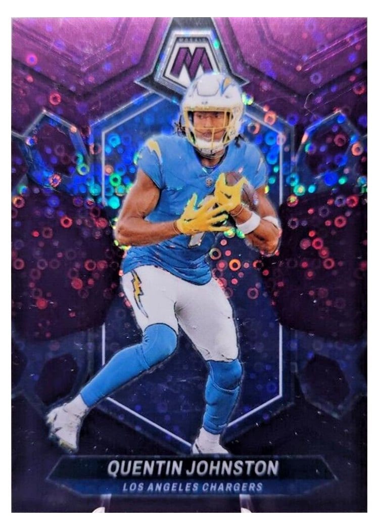 2024 Panini Mosaic Base Set Quentin Johnston #123 card