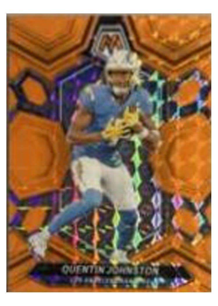 2024 Panini Mosaic Base Set Quentin Johnston #123 card