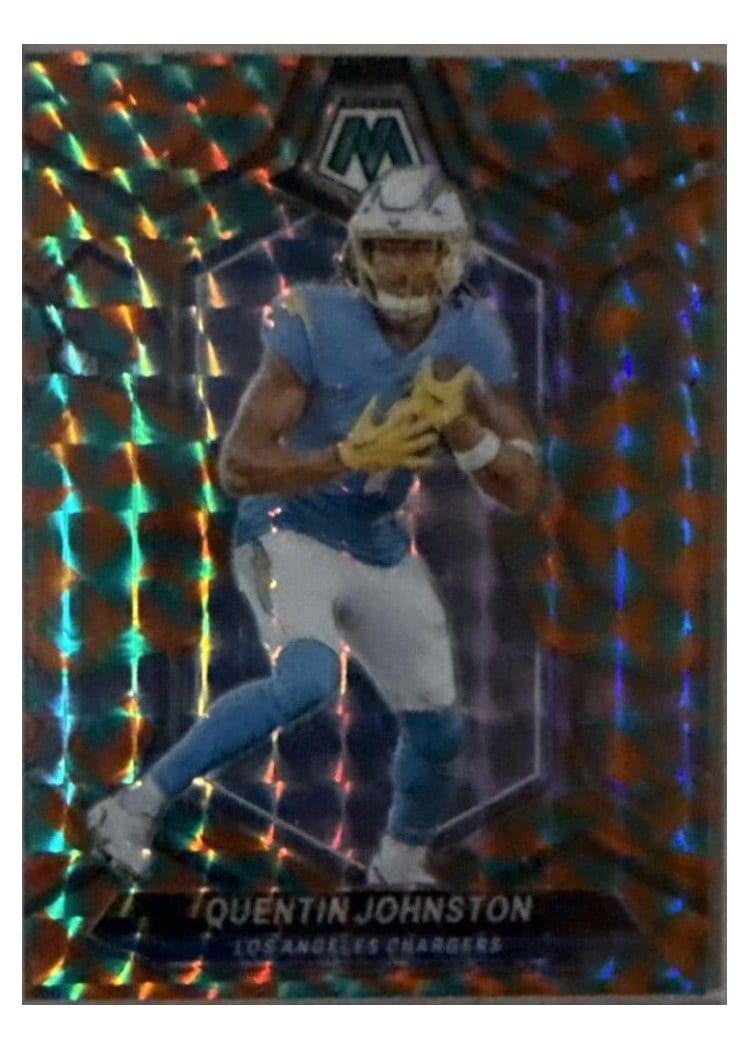 2024 Panini Mosaic Base Set Quentin Johnston #123 card