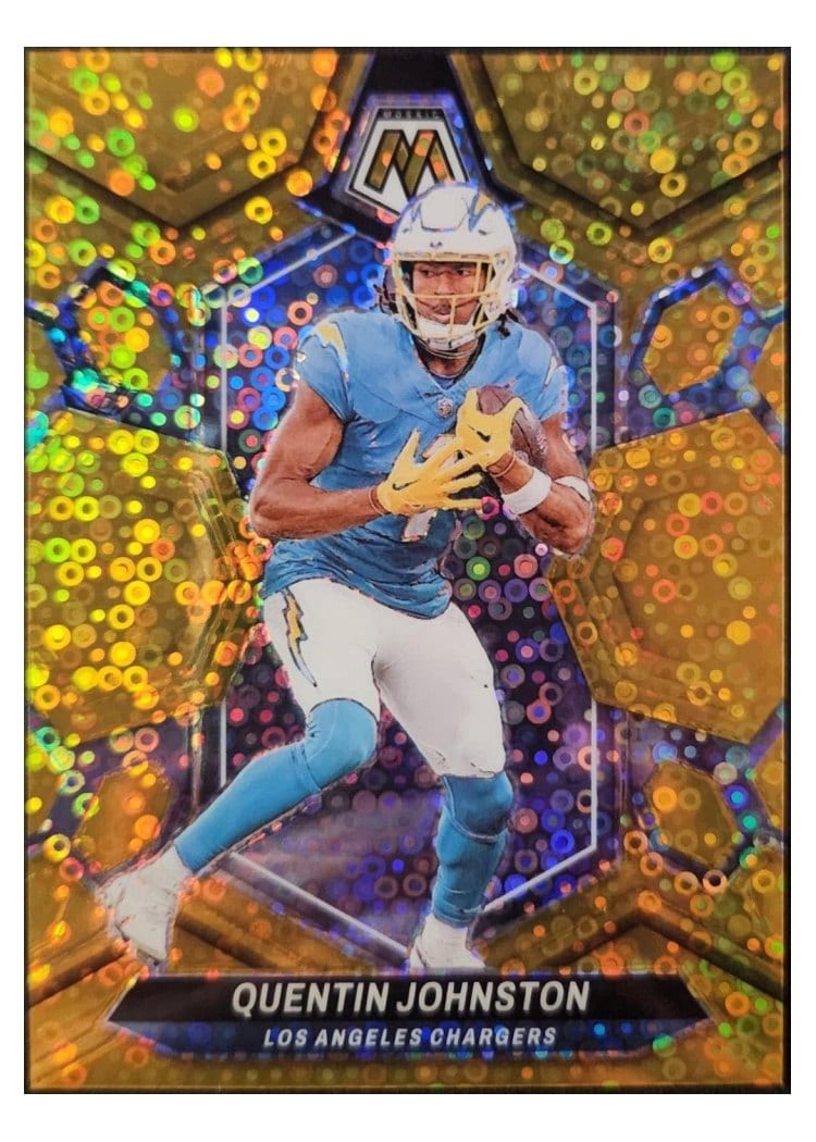 2024 Panini Mosaic Base Set Quentin Johnston #123 card