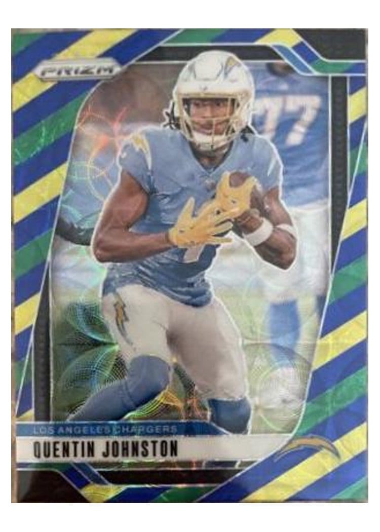 2024 Panini Prizm Base Set Quentin Johnston #160 card