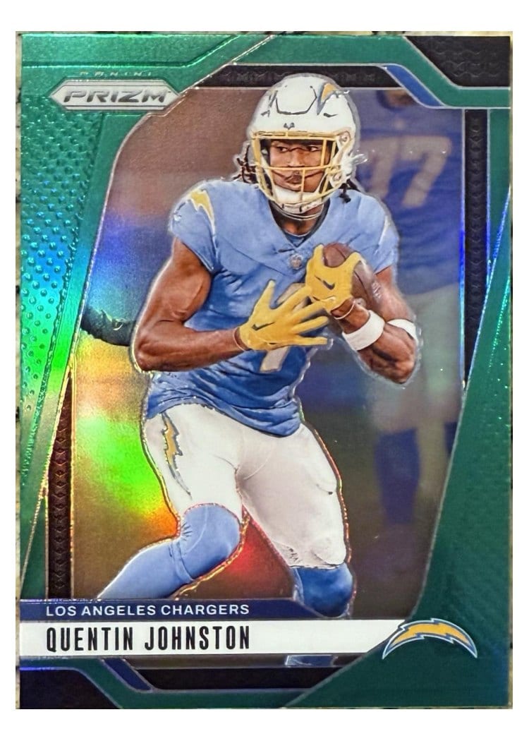2024 Panini Prizm Base Set Quentin Johnston #160 card
