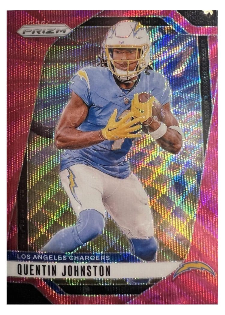 2024 Panini Prizm Base Set Quentin Johnston #160 card