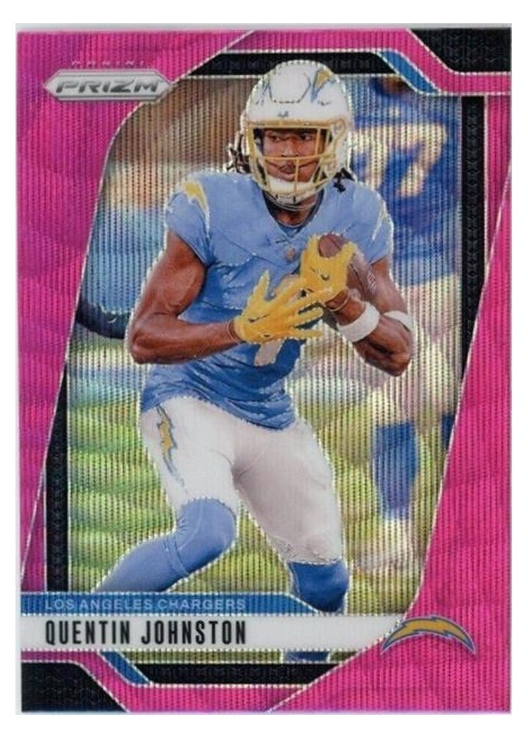 2024 Panini Prizm Base Set Quentin Johnston #160 card