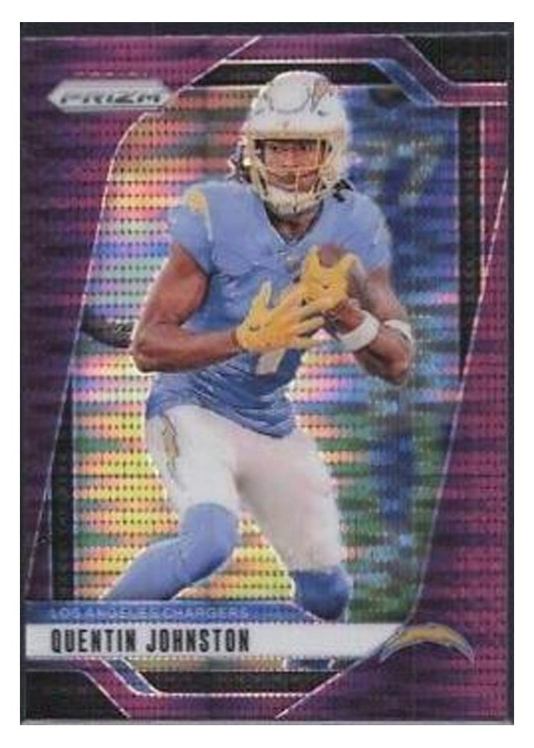 2024 Panini Prizm Base Set Quentin Johnston #160 card