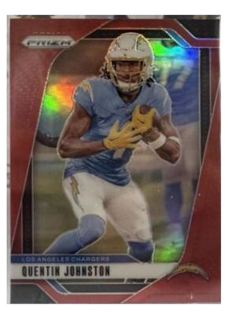 2024 Panini Prizm Base Set Quentin Johnston #160 card