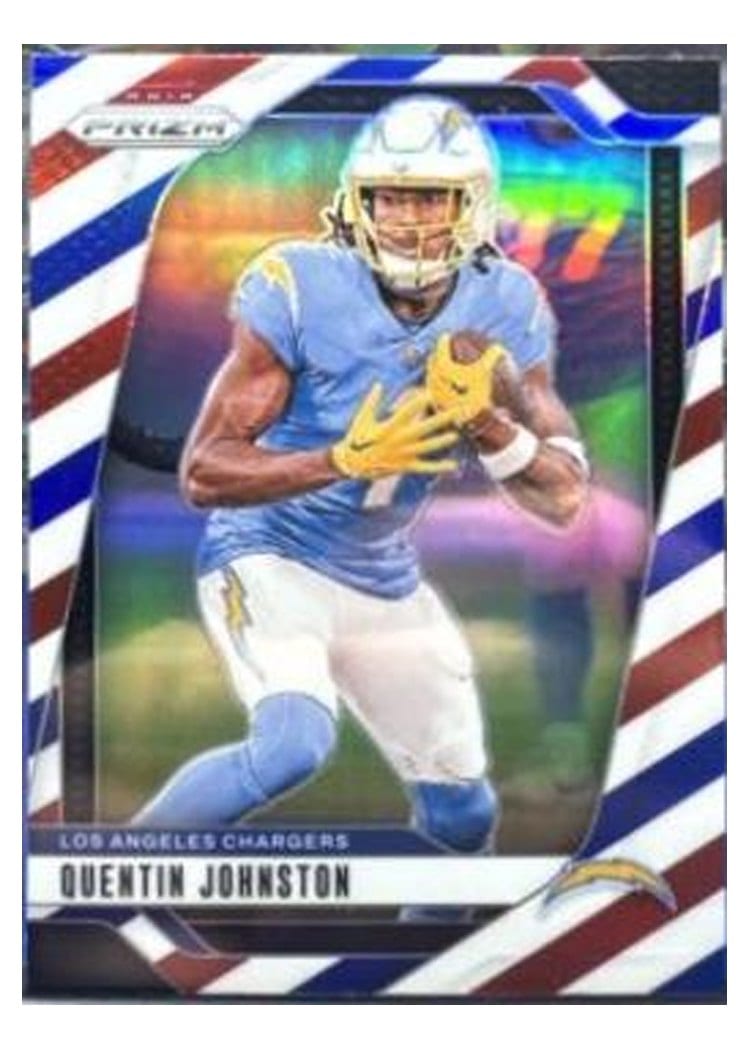 2024 Panini Prizm Base Set Quentin Johnston #160 card