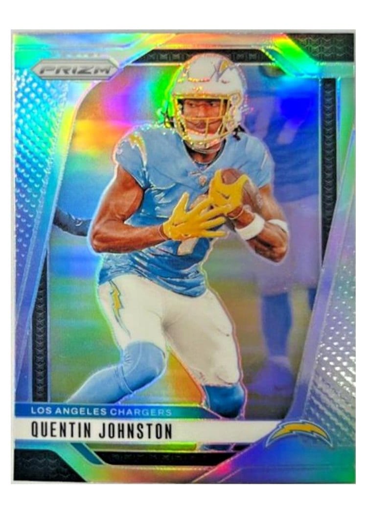 2024 Panini Prizm Base Set Quentin Johnston #160 card