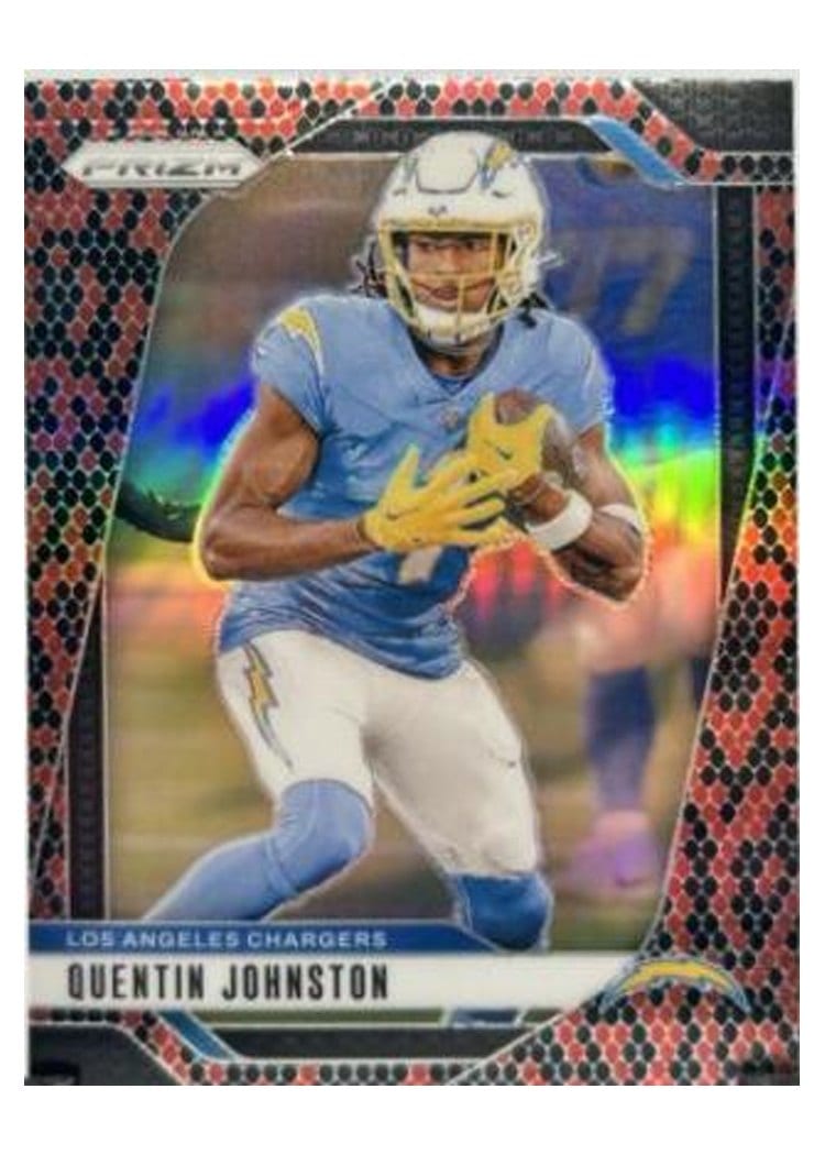 2024 Panini Prizm Base Set Quentin Johnston #160 card