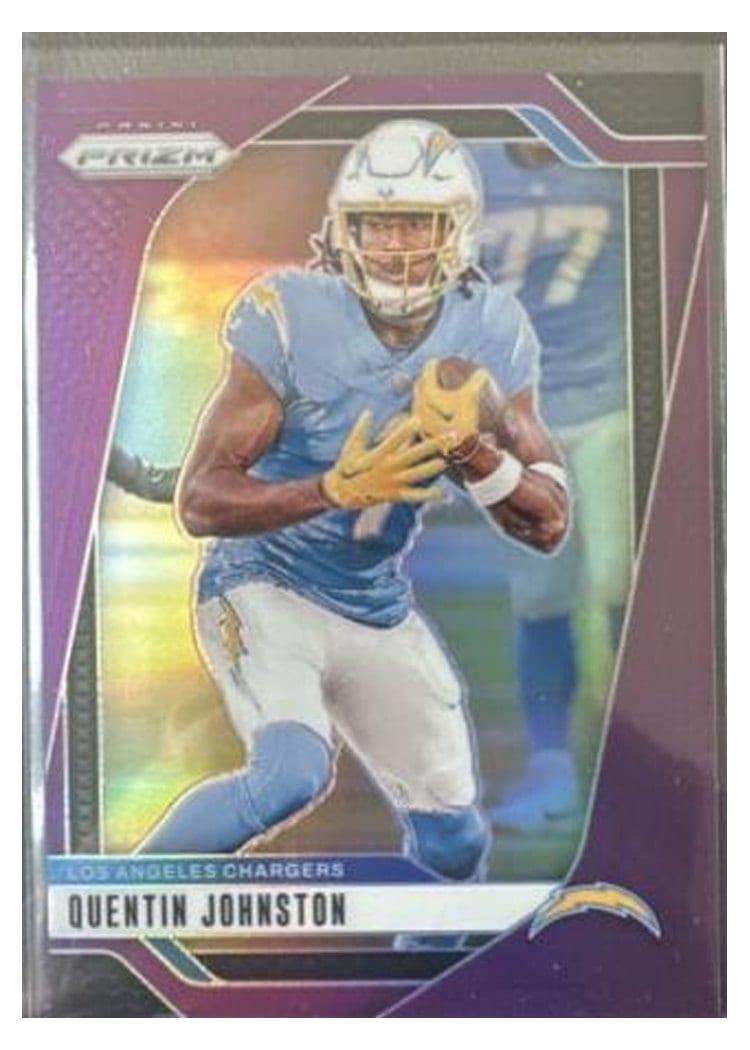 2024 Panini Prizm Base Set Quentin Johnston #160 card