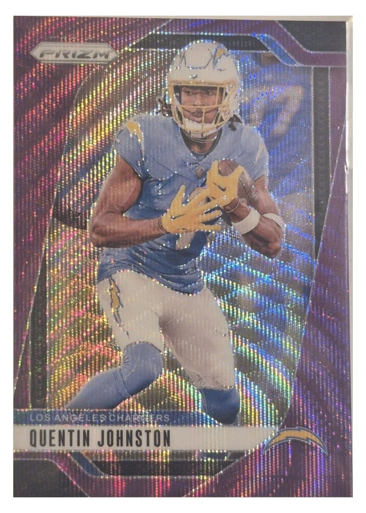 2024 Panini Prizm Base Set Quentin Johnston #160 card