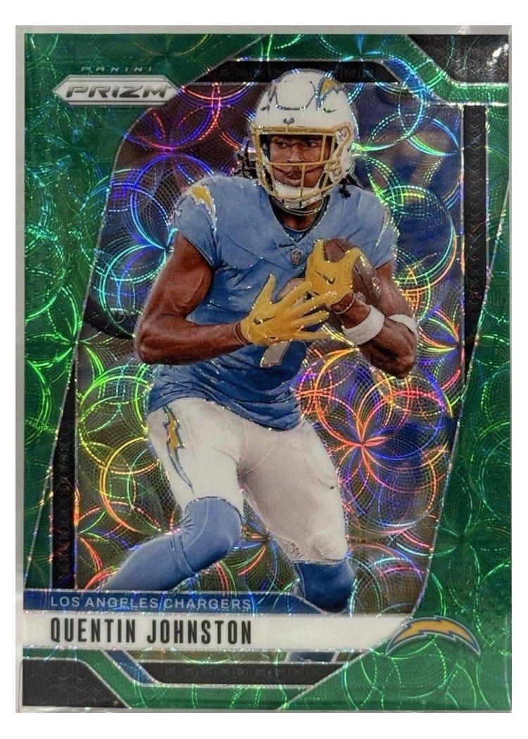 2024 Panini Prizm Base Set Quentin Johnston #160 card