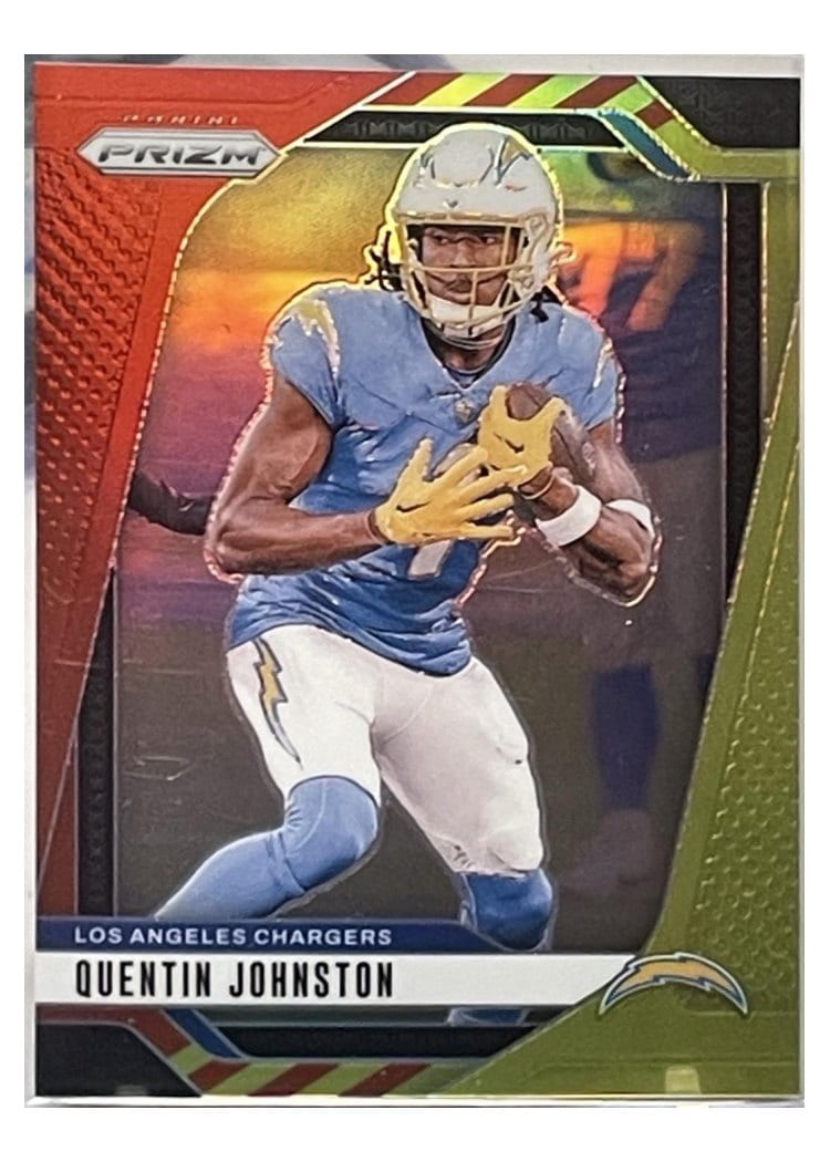 2024 Panini Prizm Base Set Quentin Johnston #160 card