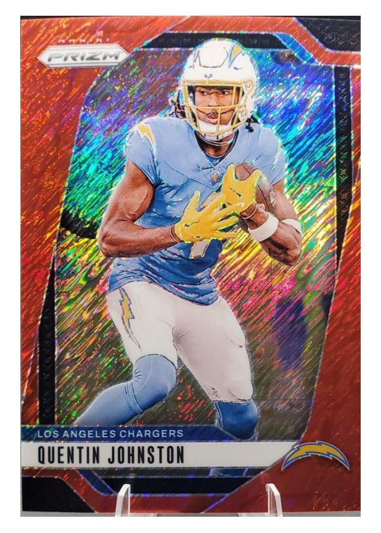 2024 Panini Prizm Base Set Quentin Johnston #160 card