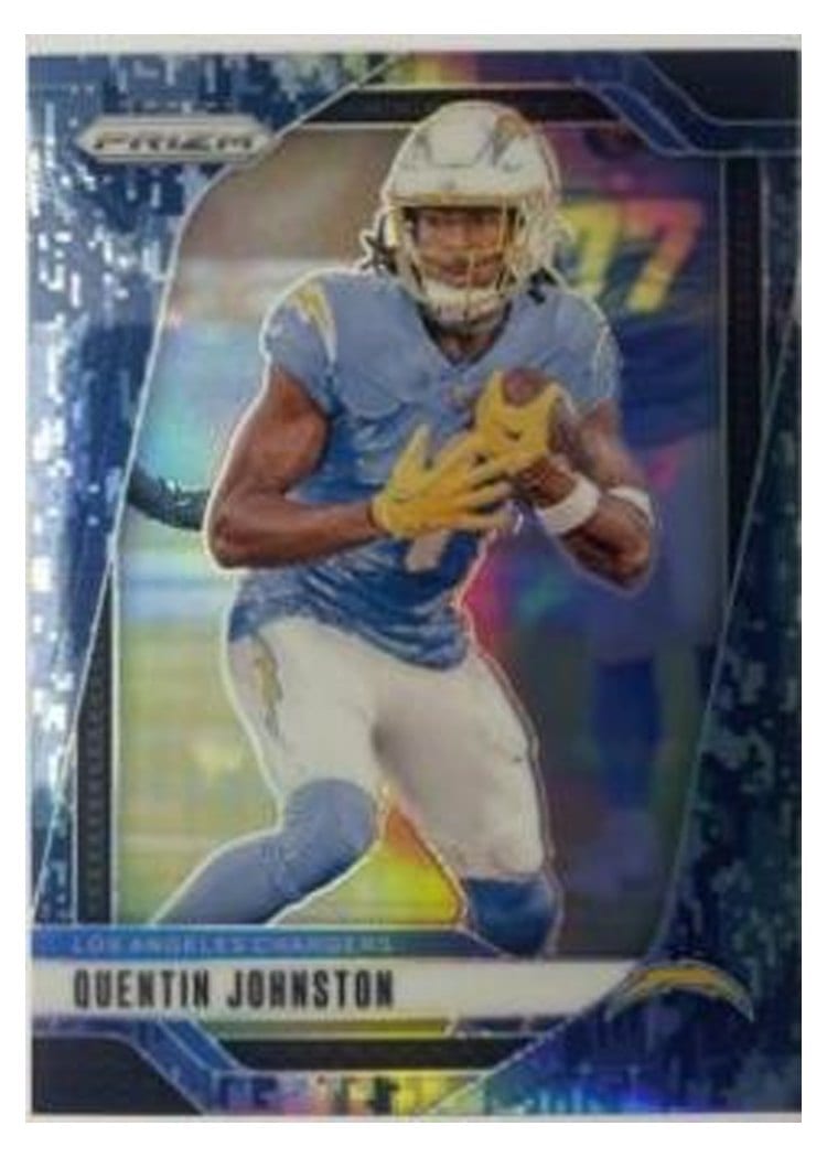 2024 Panini Prizm Base Set Quentin Johnston #160 card